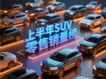1-6月汽车销量排行榜 上半年SUV零售销量排名